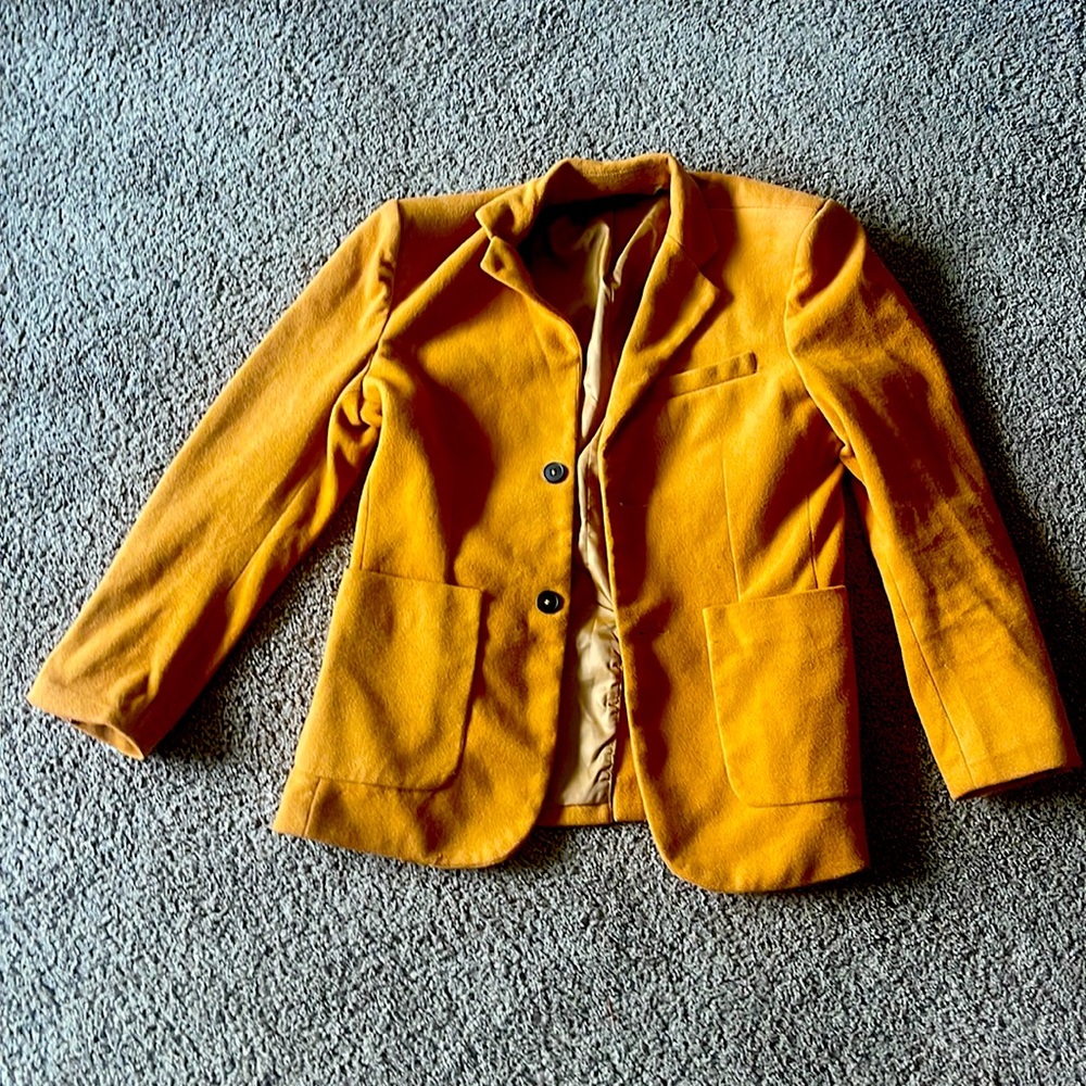 SHEIN Corduroy-Feel Jacket